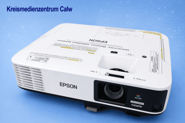 Epson EB-1980WU Beamer mit hoher Helligkeit und 3LCD-Technologie.